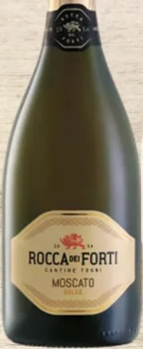 ROCCA dei FORTI Ігристе вино Cuvée Moscato, Італія, 0,75 л
