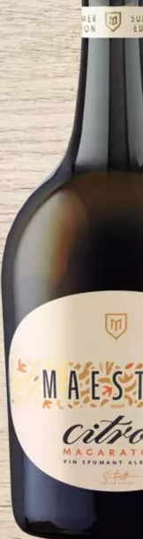MAESTRO Ігристе біле вино Citron Magaratcha брют 0,75 л