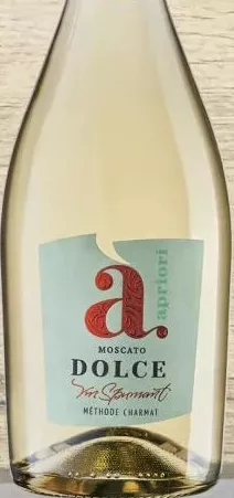 APRIORI Ігристе біле солодке вино Moscato Dolce 7% 0,75 л