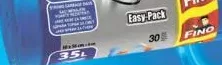 FINO Пакети для сміття Easy Pack 35 л, 30 шт.