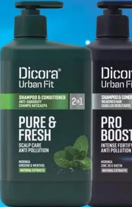 DICORA Шампунь-кондиціонер 800 мл, Pure & Fresh/Pro Boost, в асортименті