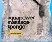 SUAVIPIEL Масажна губка Black Aquapower Massage 1 шт.