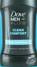 DOVE Дезодорант-стік Clean Comfort 50 мл