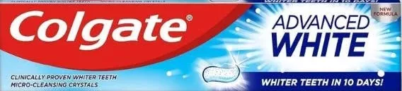 Pastă de dinți COLGATE Advanced White, 100 ml