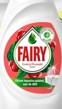 Detergent de vase FAIRY, inclusiv măr / rodie, 750 ml