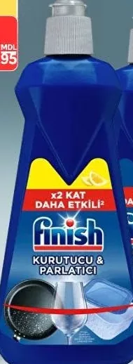 Soluție de clătire pentru mașina de spălat vase FINISH, 400 ml