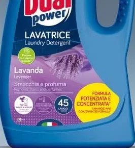 Detergent lichid Dual Power Lavanda, 1,8 l, 45 spălări