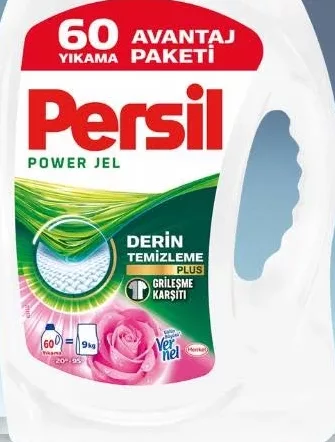 Detergent lichid Persil Power Jel, 3,9 l, 60 spălări