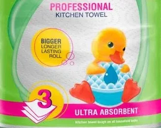 Prosop de hârtie Perfex Professional, 3 straturi, 1 rolă
