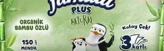 Șervețele cosmetice Familia Plus Natural, 3 straturi, 150 buc.