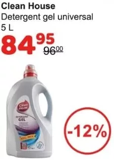 Clean House detergent gel universal, 5 L