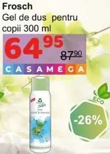 Frosch gel de duș pentru copii, 300 ml