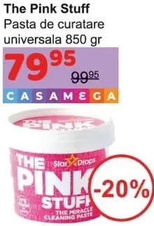 The Pink Stuff pastă de curățare universală, 850 g