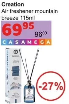Creation Air Freshener Mountain Breeze, 115 ml