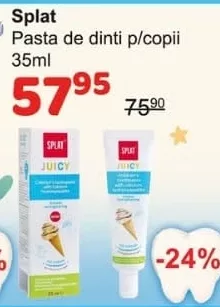 Splat pastă de dinți pentru copii 35 ml