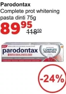 Parodontax Complete Protection Whitening pastă de dinți 75 g