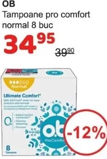OB tampoane ProComfort Normal 8 buc.
