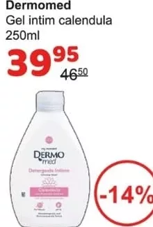 Dermomed gel intim Calendula 250 ml