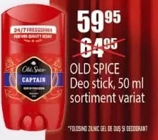 Old Spice deodorant stick 50 ml, sortiment variat