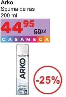 Arko spumă de ras 200 ml