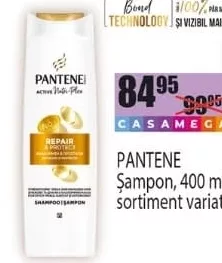 Pantene șampon 400 ml, sortiment variat