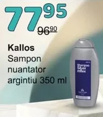 Kallos șampon nuanțator argintiu 350 ml