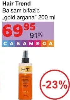 Hair Trend balsam bifazic Gold Argana 200 ml