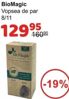 BioMagic vopsea de păr 8/11