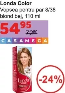 Londa Color vopsea de păr 8/38 blond bej 110 ml