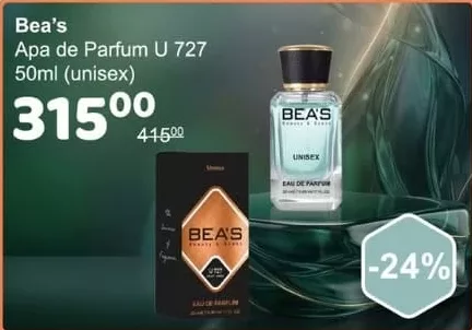 Bea’s apă de parfum U 727 50 ml unisex