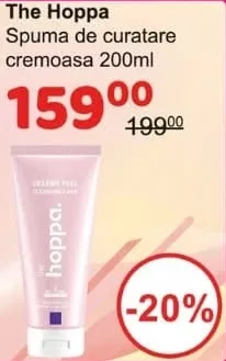 The Hoppa spumă de curățare cremoasă 200 ml