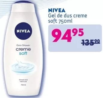 Nivea Creme Soft gel de duș 750 ml