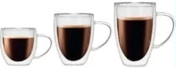 Cană cu pereți dubli, 80/150/250/350/450 ml, de la (preț card TOP)