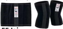 Genunchiere / centură din lână de câine și de cămilă, în sortiment (preț card TOP)