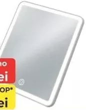 Oglindă de masă cu iluminare LED, 20 × 23 cm