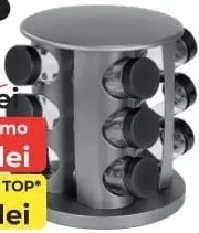 Organizator pentru condimente Spice Carousel, 12 borcănașe