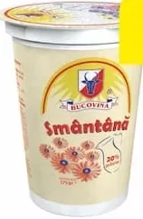Smântână Bucovina 20%, 375 g