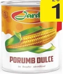 Porumb dulce Jardi, 425 g