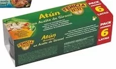 Ton Fenicia în ulei, 6 × 80 g