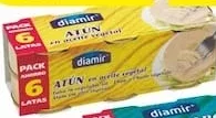 Ton Diamir în ulei de floarea-soarelui, 6 × 80 g