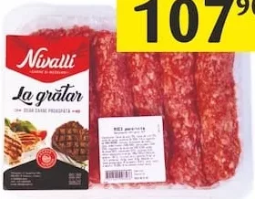 Mici de vită/porc Nivalli, kg