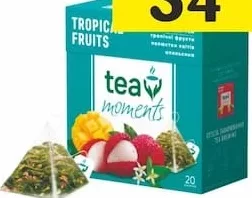 Ceai Tea Moments, în sortiment, 20×1,8 g