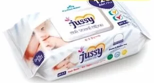 Șervețele umede Jussy, în sortiment, 120 buc