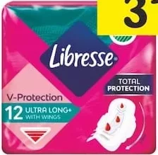 Absorbante Libresse, în sortiment, 12 buc