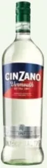 Vermut Cinzano Extra Dry alb, 1 l