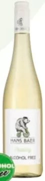 Vin Hans Baer Riesling alb dulce fără alcool, 0.75 l