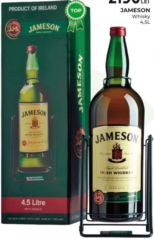 Whisky Jameson, 4.5 l