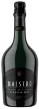 Vin spumant Maestro Prosecco, Blanc de Blancs alb extra brut / Pinot Grigio alb brut, 0.75 l