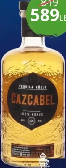 Tequila Cazcabel Añejo, 0,7 L