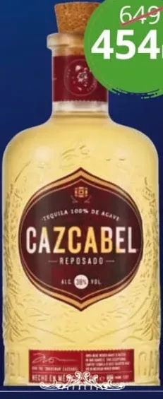 Tequila Cazcabel Reposado, 0,7 L